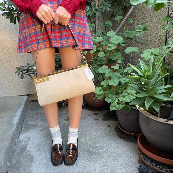 Vintage black/brown Stuart Weitzman canvas/patent leather loafers - Picture 8 of 16